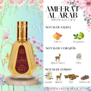 Notas Ameerat al Arab 50ml