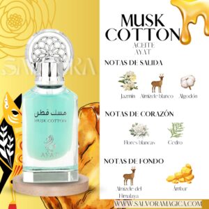 Notas Musk Cotton Oil
