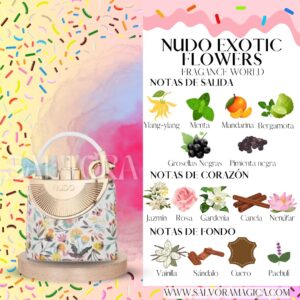 Notas Nudo Exotic Flowers