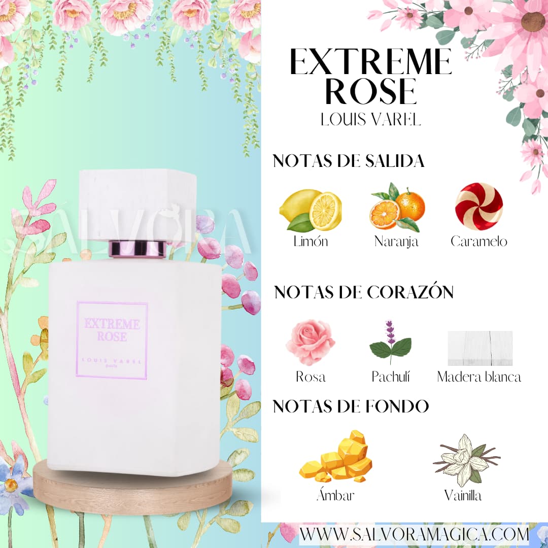 EXTREME ROSE | Louis Varel 100 mL - Imagen 3
