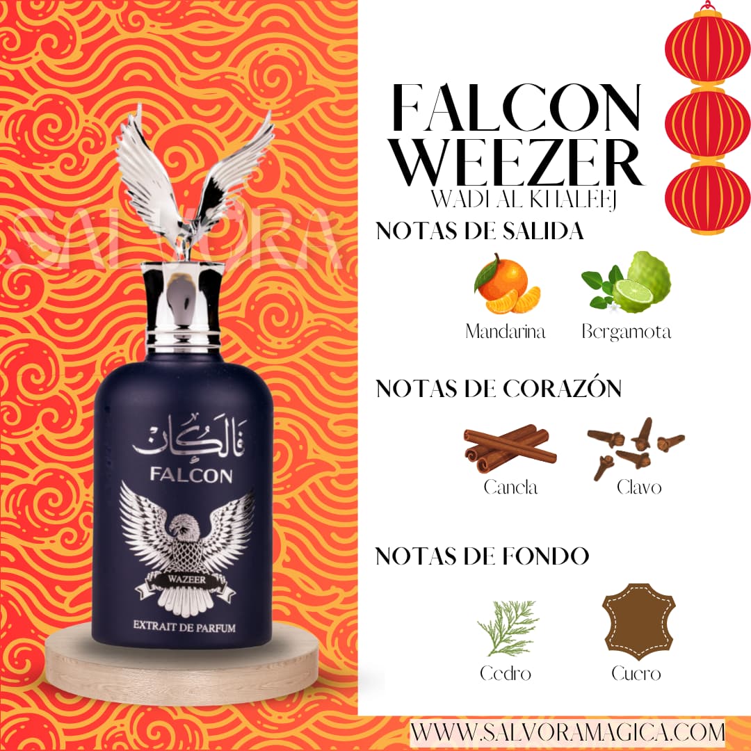 FALCON WAZEER | Wadi Al Khaleej 100 mL - Imagen 2