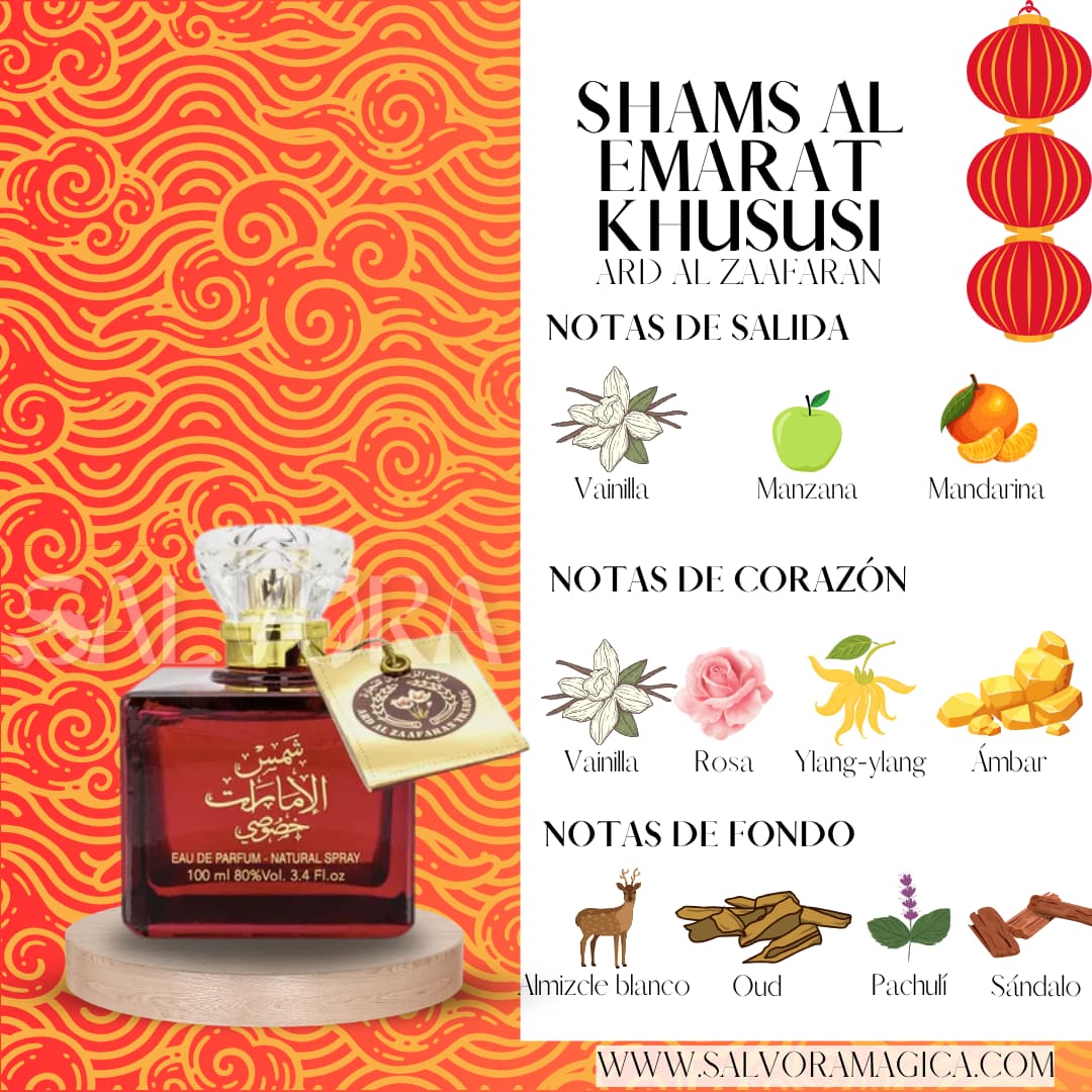 SHAMS AL EMARAT KHUSUSI | Ard Al Zaafaran 100mL - Imagen 2